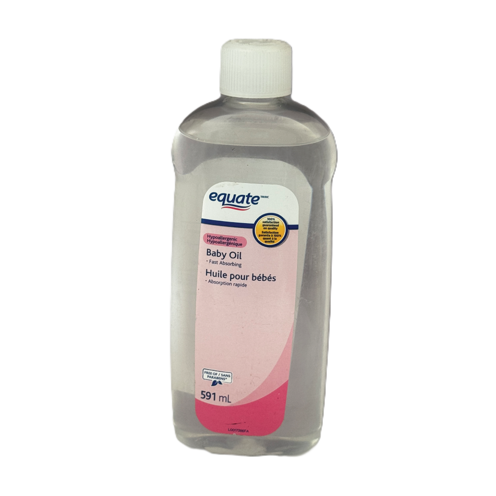Equate Baby Hypoallergenic Fast Absorbing Baby Oil
