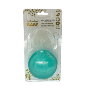 BABE Silicone Nipple Shield with Case (6m+)