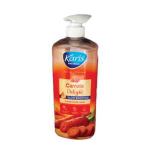 Karis Naturals Carrots Delight Glow Boosting Cream Body Wash