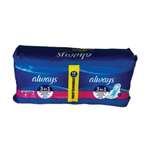Always Maxi Thick 3 in 1 Long Sanitary Pads Economy Pack