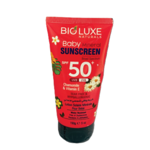 Bio Luxe Naturals Baby Mineral Sunscreen SPF 50+