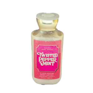 Bath & Body Works, Twisted Peppermint, 24 Hour Moisture Body Lotion
