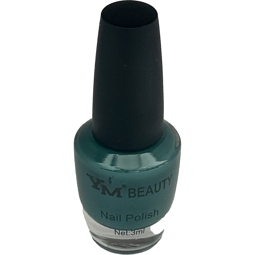YM BEAUTY Nail Polish (Deep Teal / Forest Green) 3ml
