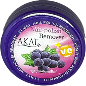 AKAT YiMei Grape Scented Nail Polish Remover Wipes (with Vitamin C)