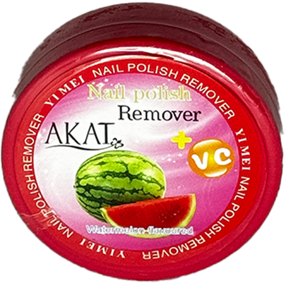 AKAT YiMei Watermelon Scented Nail Polish Remover Wipes (with Vitamin C)