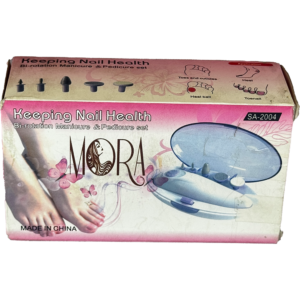Mora Keeping Nail Health Bi-rotation Manicure & Pedicure Set (Model SA-2004)