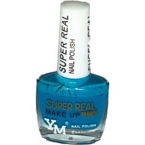 YM Super Real Make Up 15 Days Nail Polish – Cyan Blue (Item No. 3071)