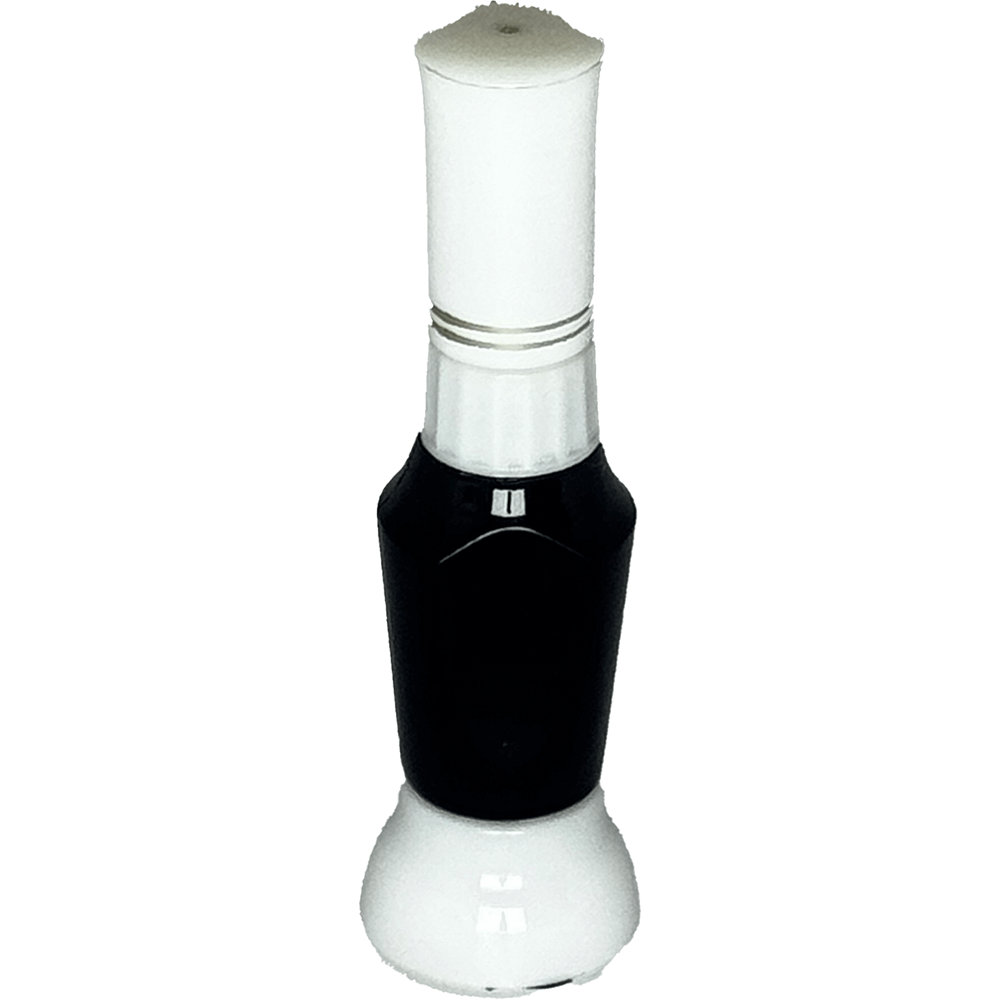 YM 2-in-1 Mini Nail Polish Set – Black & White (3ml) - Image 2