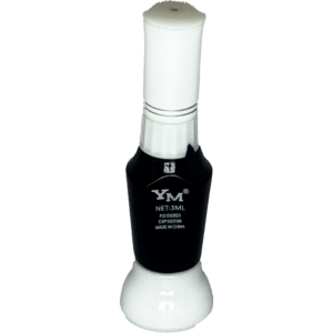 YM 2-in-1 Mini Nail Polish Set – Black & White (3ml)