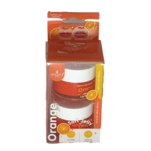Precious Skin Thailand Orange Lip Care Duo (Jelly Lip Balm & Sugar Lip Scrub)