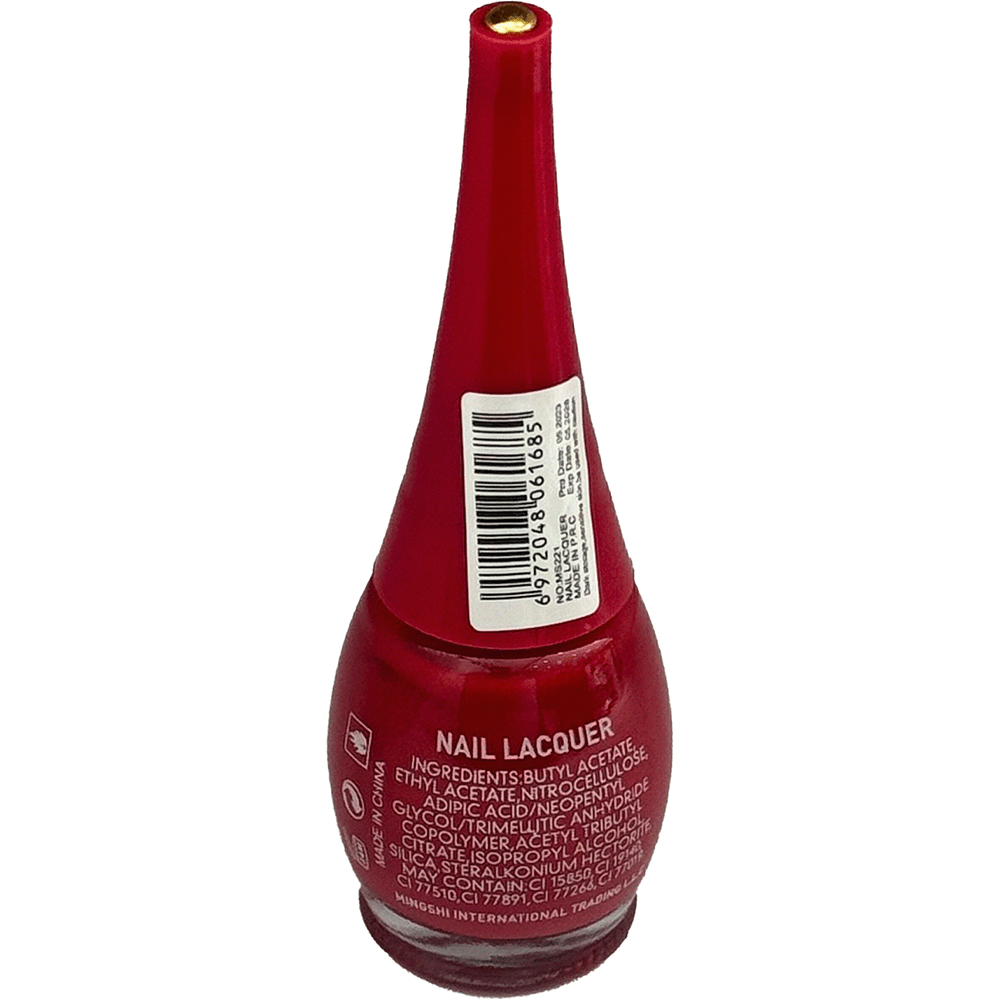 Beauté Obsesión Professional Nails Gel-Like Nail Lacquer (Extreme Shine Red) - Image 2