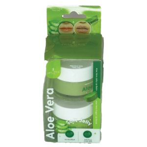 Precious Skin Thailand Aloe Vera Lip Care Duo (Jelly Lip Balm & Sugar Lip Scrub)