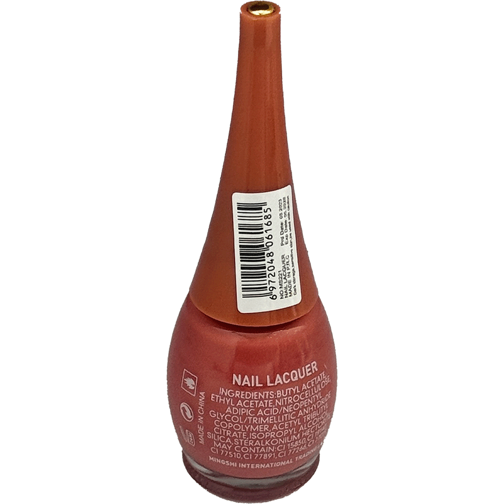 BeBeauté Obsesión Professional Nails Gel-Like Nail Lacquer (Warm Terracotta Nude) - Image 2