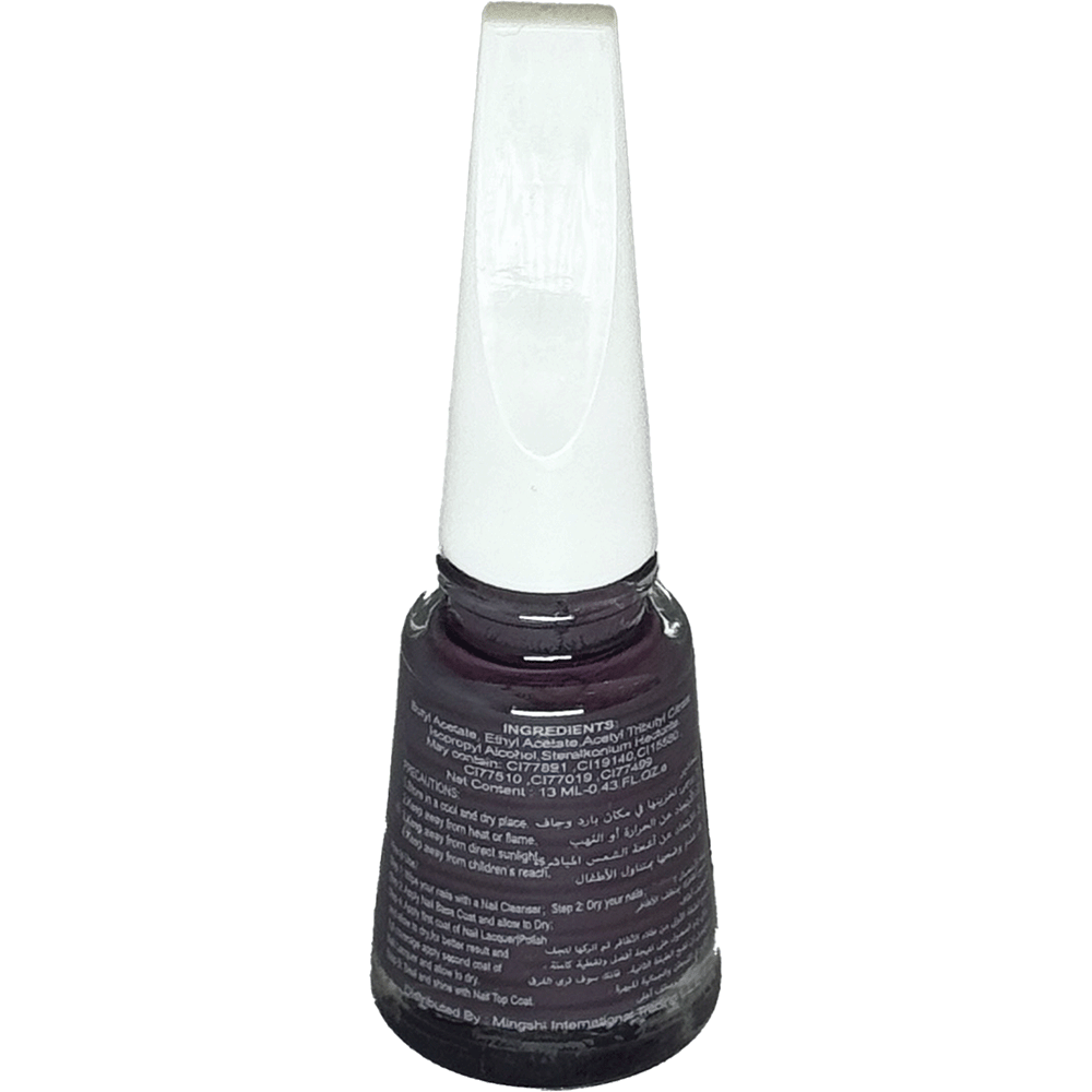 Enjoy Color Nails Look Professional Nail Lacquer (Muted Mauve Purple - 13ml) - Image 2