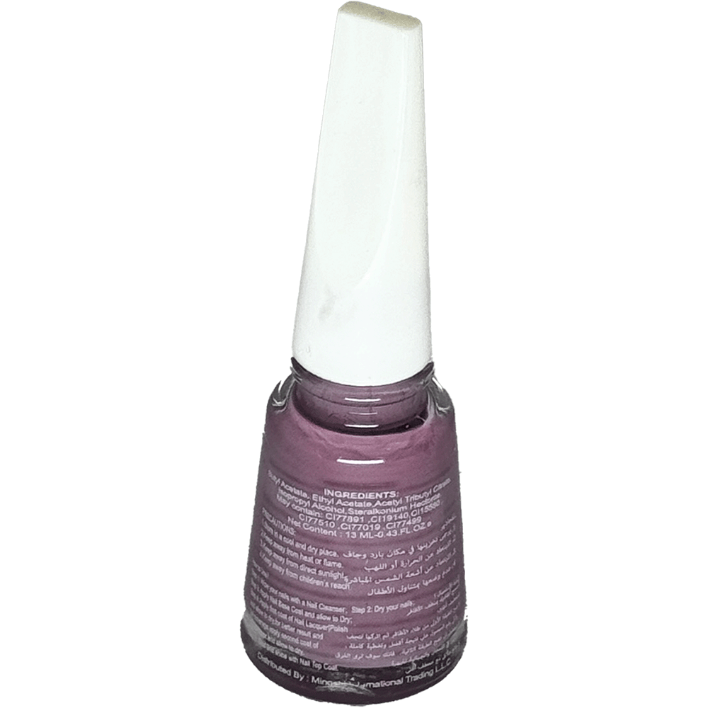 Enjoy Color Nails Look Professional Nail Lacquer (Muted Mauve Purple - 13ml) - Image 2