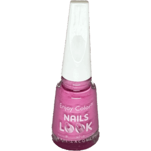 Enjoy Color Nails Look Professional Nail Lacquer (Bright Orchid Pink - 13ml)