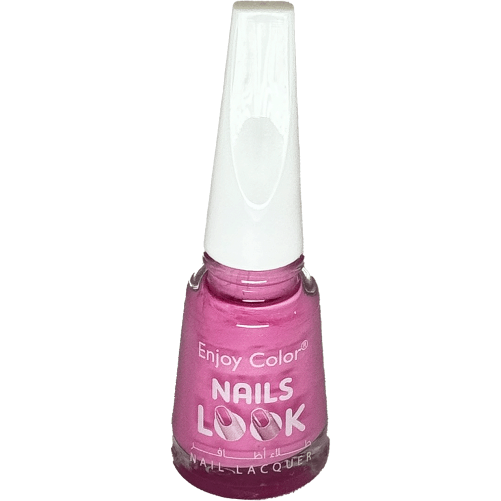 Enjoy Color Nails Look Professional Nail Lacquer (Bright Orchid Pink - 13ml)