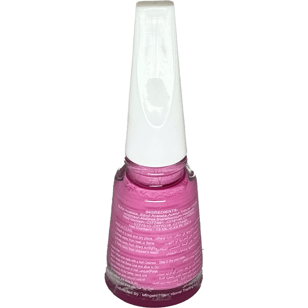 Enjoy Color Nails Look Professional Nail Lacquer (Bright Orchid Pink - 13ml) - Image 2