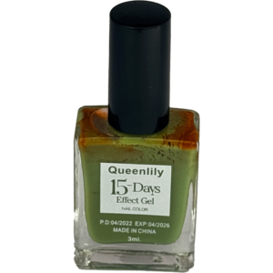 Queenlily 15-Days Effect Gel Nail Color (Olive/Moss Green) 3ml