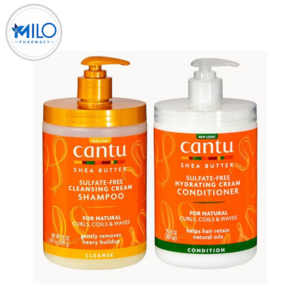 Cantu Weightless Smoothing Shampoo & Conditioner Set