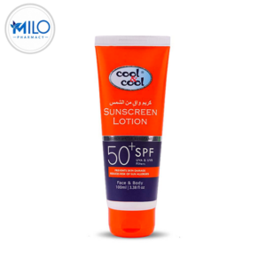 Cool & Cool Sunscreen SPF 50 Lotion