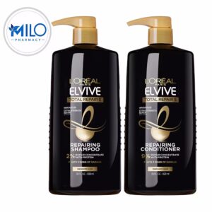L'Oreal Paris Elvive Breakage Fighter Conditioner with Biotin, Vita...