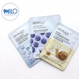 Sador and bioaqua Collagen, Snail, Blueberry Face Mask - 25ml