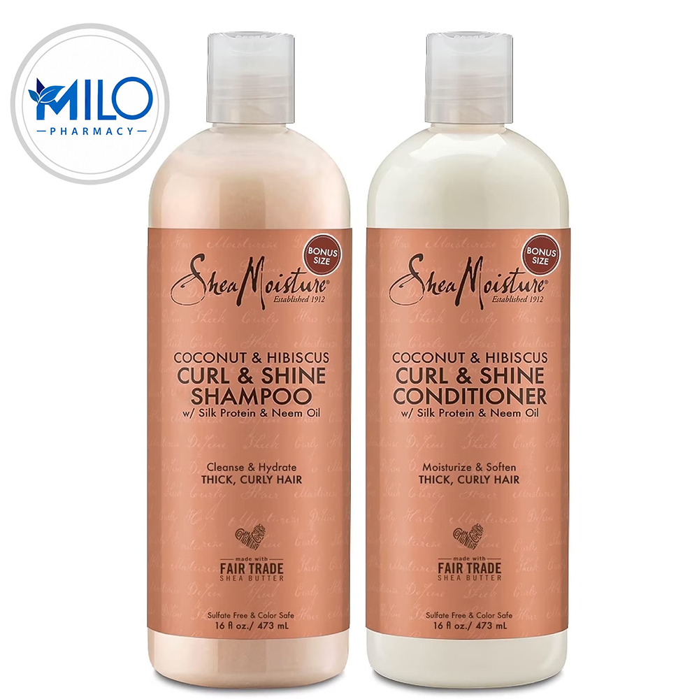 Shea Moisture Mafura Oil & Baobab Shampoo & Conditioner Set, 586ml