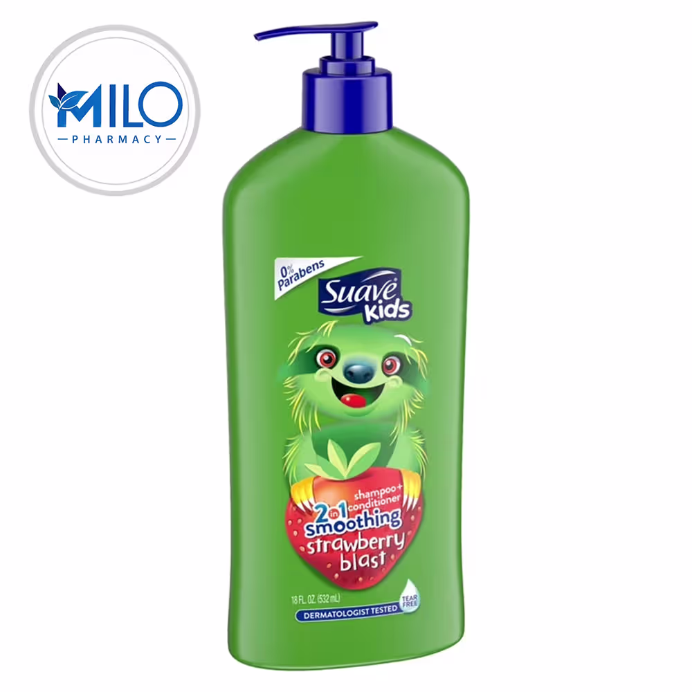 Suave Kids 2-in-1 Shampoo & Body Wash, 828ml
