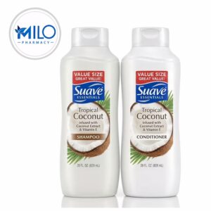 Suave Tropical Coconut Shampoo & Conditioner 828ml