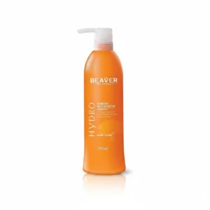 Bottle of BEAVER Moisturizing Coconut Oil & Milk Shampoo and Conditioner in 730ml size. The bottle has a white label with the BEAVER logo and product name.