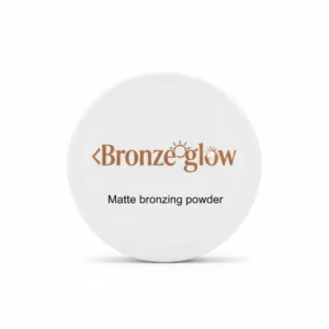 A compact-sized matte bronzing powder in a terracotta shade, with the ELEMIS logo printed on the lid.