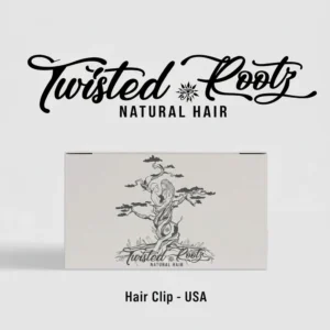 A silver-colored hair clip with a curved shape and a textured surface for grip. The clip is shown against a white background.