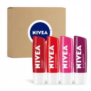 Nivea chapstick — front packshot on white background
