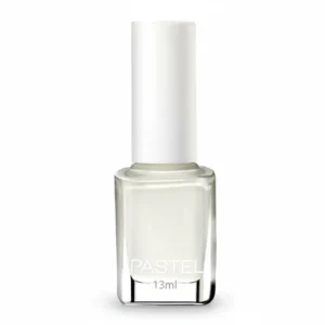 A 13ml bottle of pastel-colored nail polish in a variety of soft, feminine shades