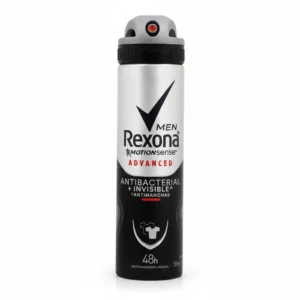 A 150ml bottle of Rexona Men Antiperspirant Deodorant Extra Cool Spray in a blue and white color scheme. The label displays the Rexona logo and product name.