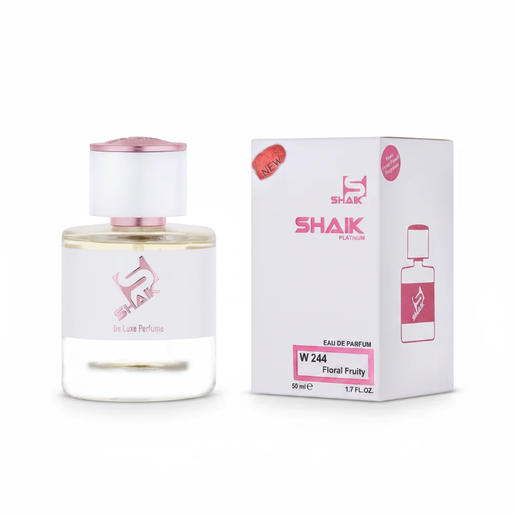 A glass bottle of Shaik Unisex Perfume - Oriental 167 in a gold and black color scheme. The label displays the Shaik brand name and product details.