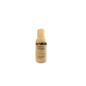 A white bottle with a green label, containing a thick, creamy hair treatment product. The label displays the Tilla brand name and the product name 'Hair Mayonnaise'.