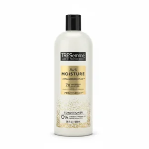 A bottle of Tresemme Deep Cleansing Shampoo & Conditioner in a white and blue color scheme. The label prominently displays the Tresemme brand name and indicates that this is a 828ml size.