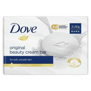 Dove Original Beauty Bar Soap, 2 Pack, 90g