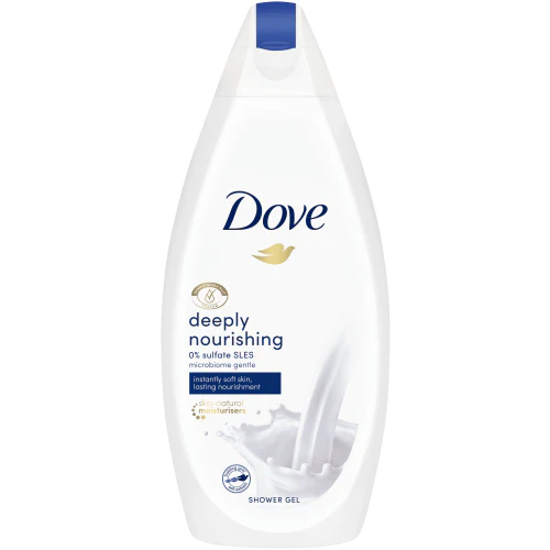 Dove Skin Natural Moisturiser Body Wash 500ml