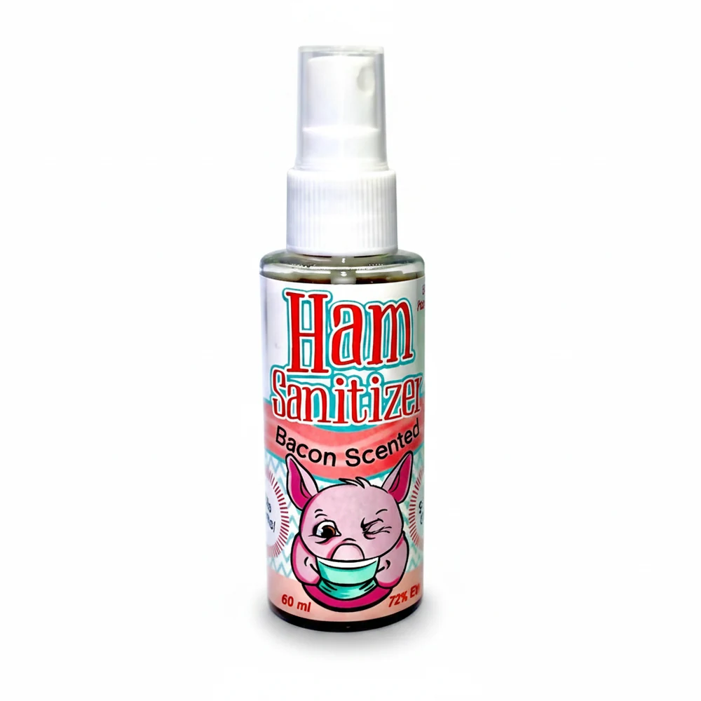 A 60ml bottle of SIPA Hand Sanitizer in a clear plastic bottle with a white spray cap. The label features the SIPA logo and indicates the product is a soothing gel formula with aloe and vitamin E.