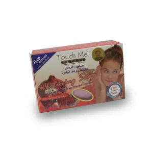 A rectangular bar of natural, handcrafted soap with a light brown color and a simple label