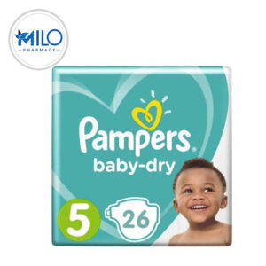 Pampers Baby-Dry Diapers Size 5 (26 Count)
