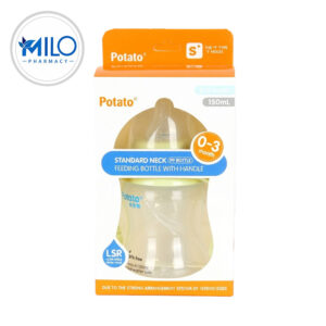 Potato Standard Neck Baby Feeding Bottle with Handle - 150ml