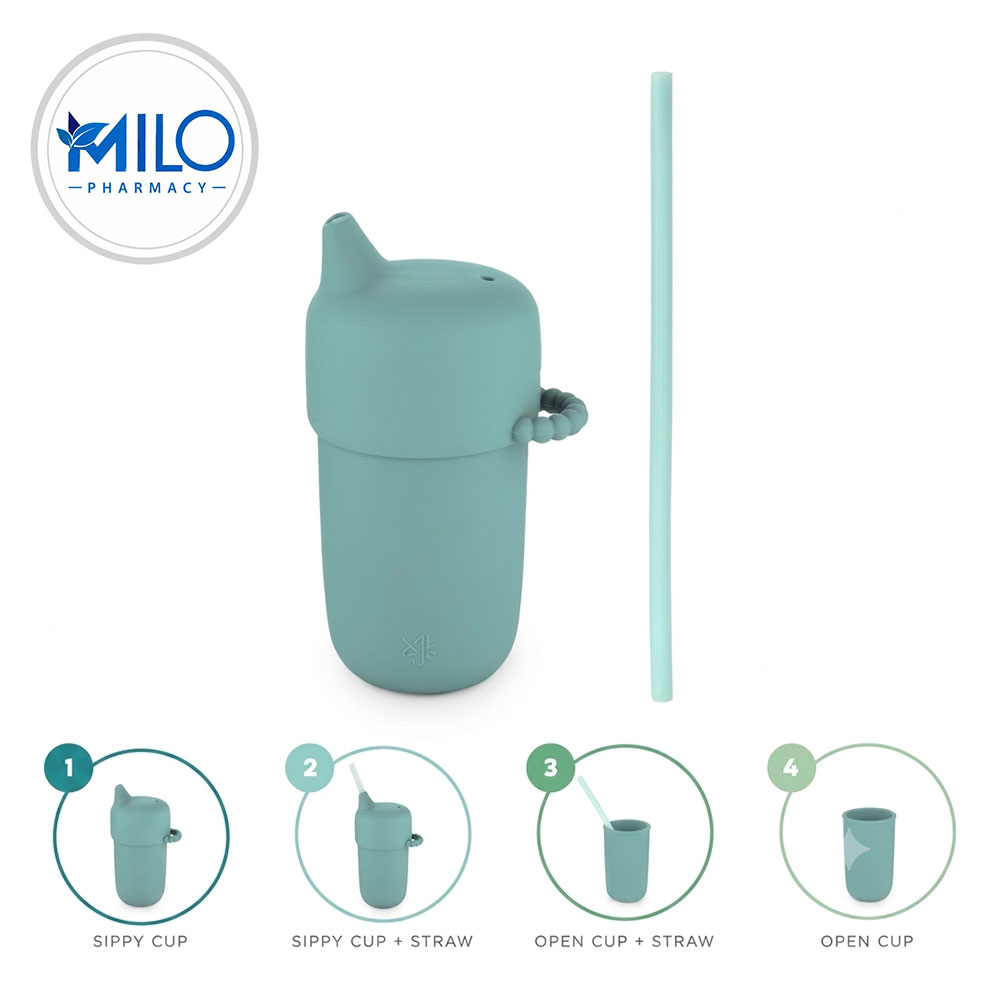 Qutie Silicone 3-in-1 Baby Training Cup