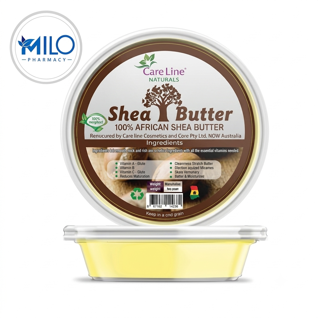 Care Line Naturals 100% African Shea Butter - 142g