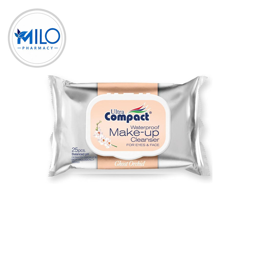 Ultra Compact Micellar Make-Up Remover Wipes (25 Pcs)