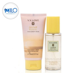 V.V. Love & Body Philosophy – Amber Royal Fragrance Body Mist & Cream Gift Set