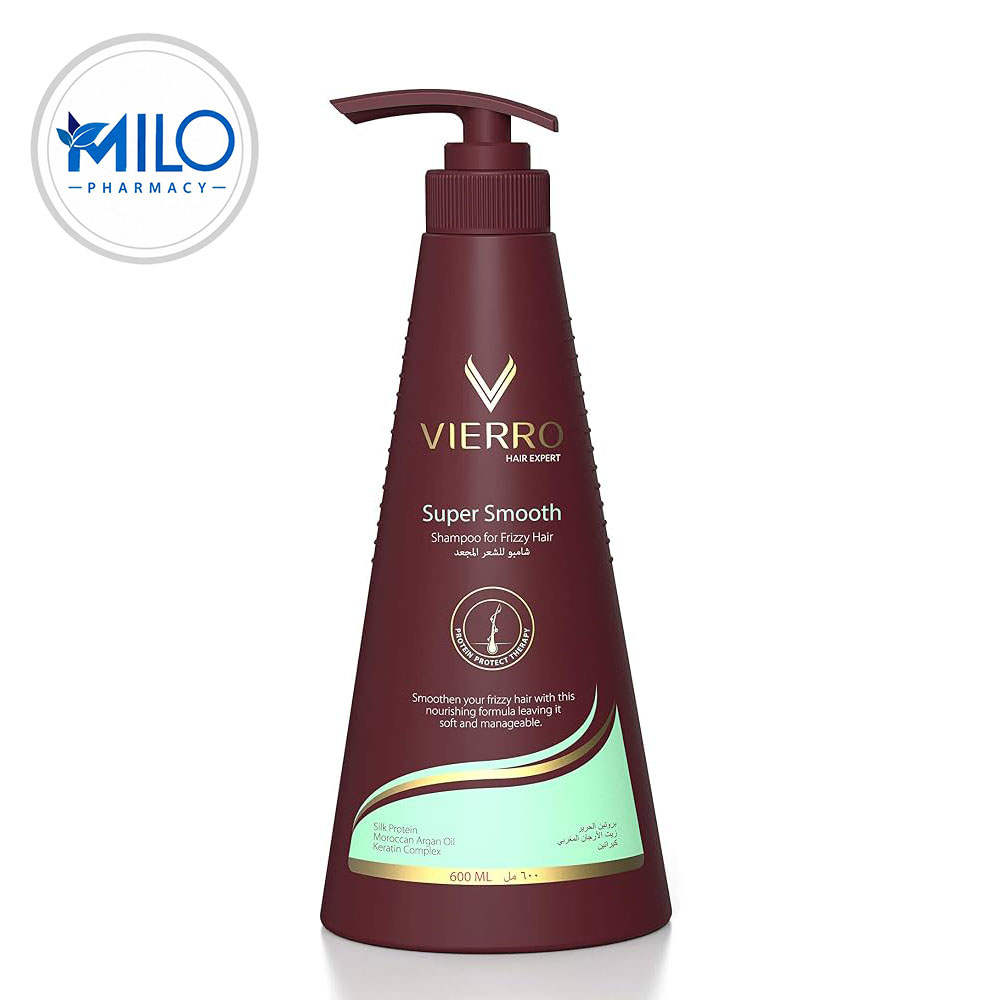 Vierro Strengthening & Nourishing Shampoo (600ml) – Professional Hair Repair & Hydration